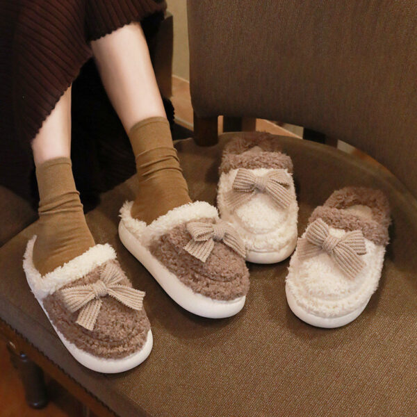 Women’s Warm Cotton Couple’s Home Cotton Slippers