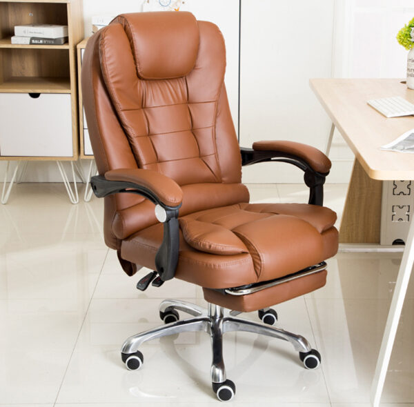 Office Chair Recliner with Ergonomic Swivel