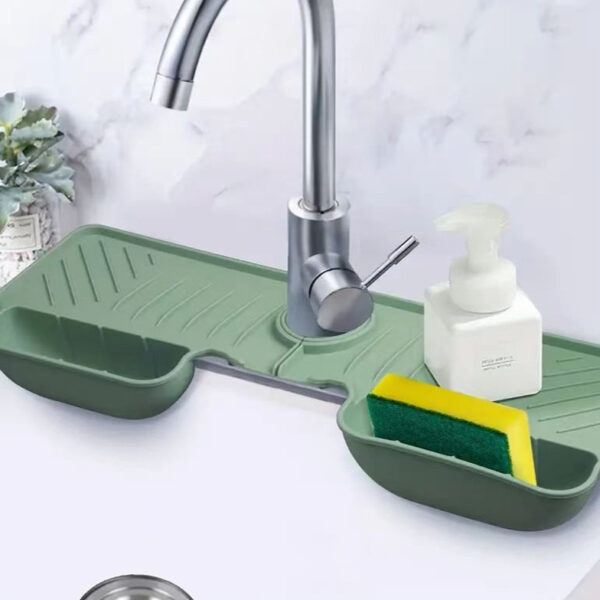 Wash Basin Water Draining Pad Self-draining Splash-proof