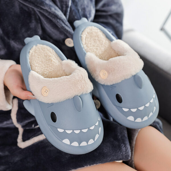 Fashion Personality Shark  Cotton Shoes